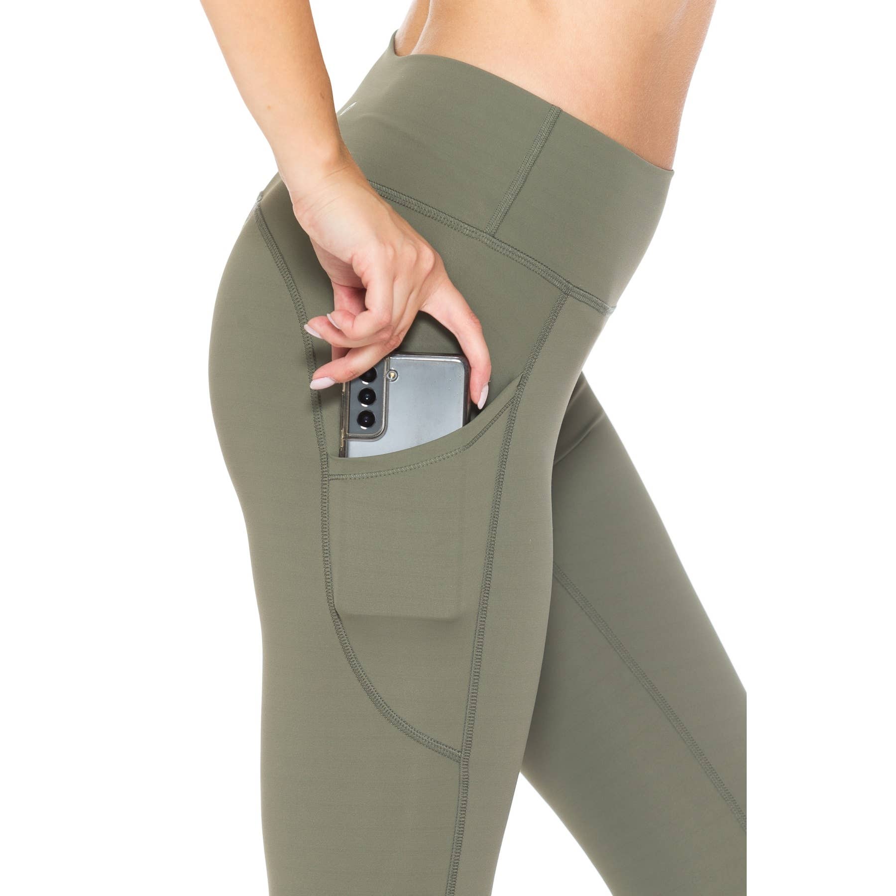 Leggings Depot - Wholesale Athletic/Lounge Leggings - Women's - Premium Nylon Activewear Solid Leggings3