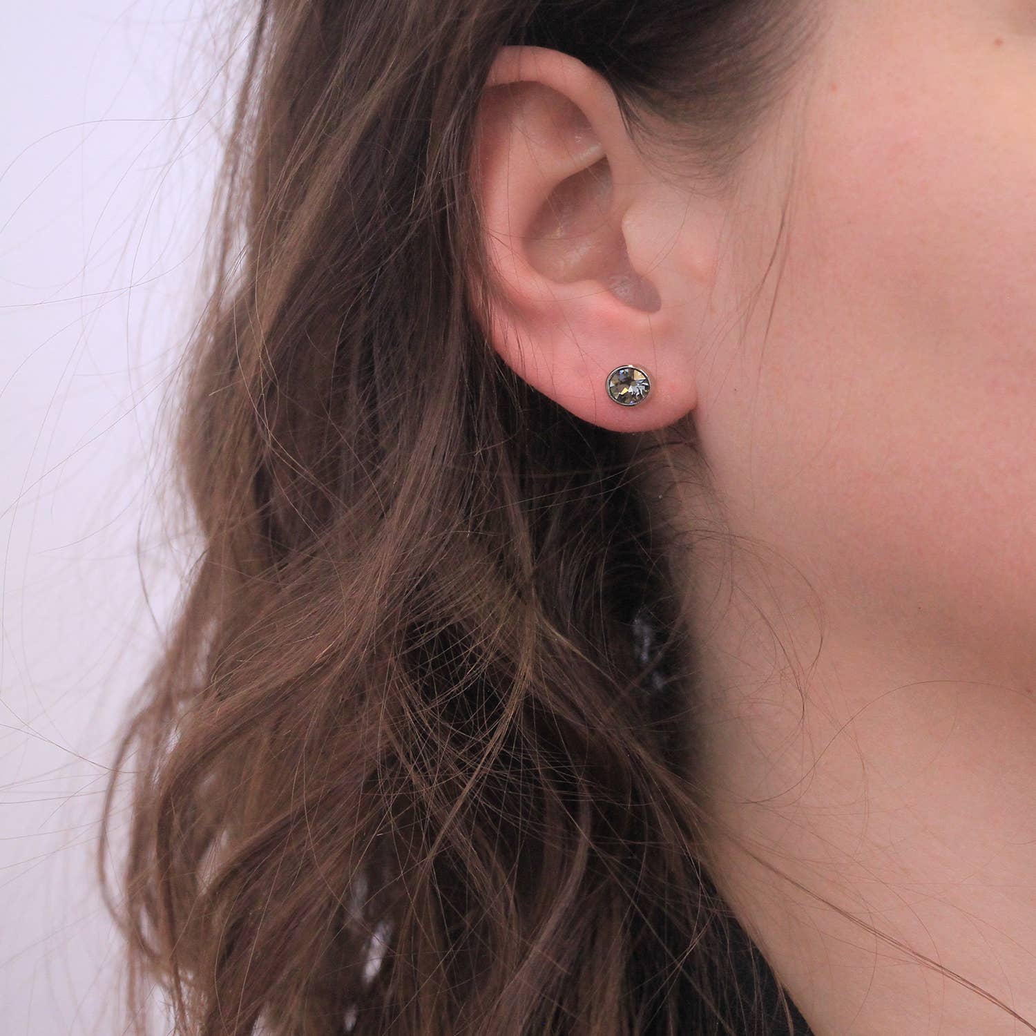 CARALI / MYC Paris - Wholesale Jewelry Set - 7 Days Moon Earring Set - Silver and Multi9