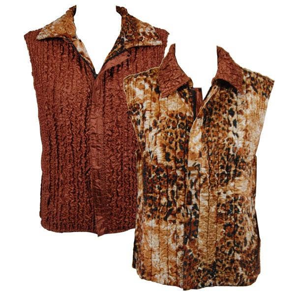 The Magic Scarf Company - Wholesale Outerwear Vest - Women's - 4537 - Quilted Reversible Vests30