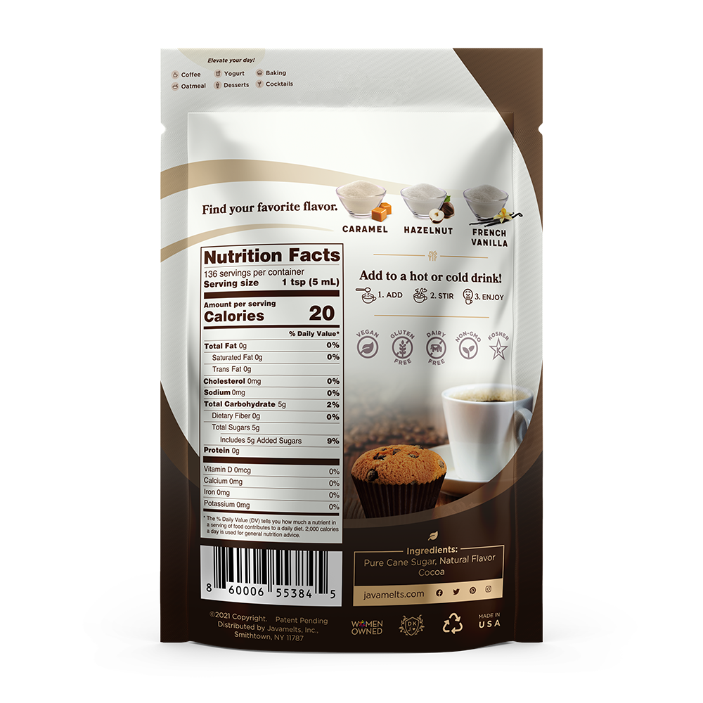 JAVAMELTS, INC. - Venta al por mayor Azúcar - Moca - Bolsa granulada de 1.5 lb | Paquete de 12 al por mayor1