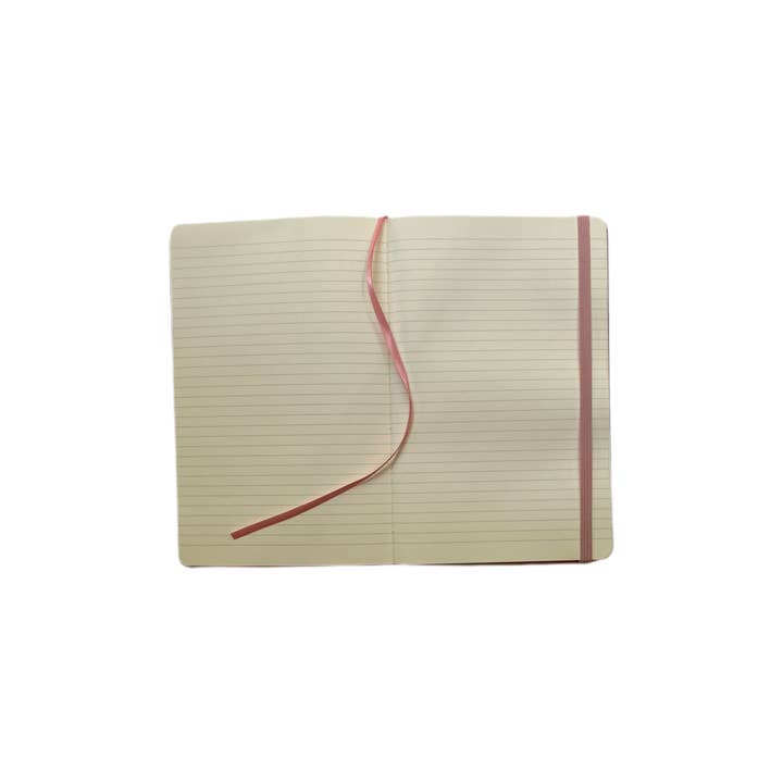 Fully Bloomed - Wholesale Journal/Diary - "Rose Quartz x Rose Petals" Vegan Leather Journal1