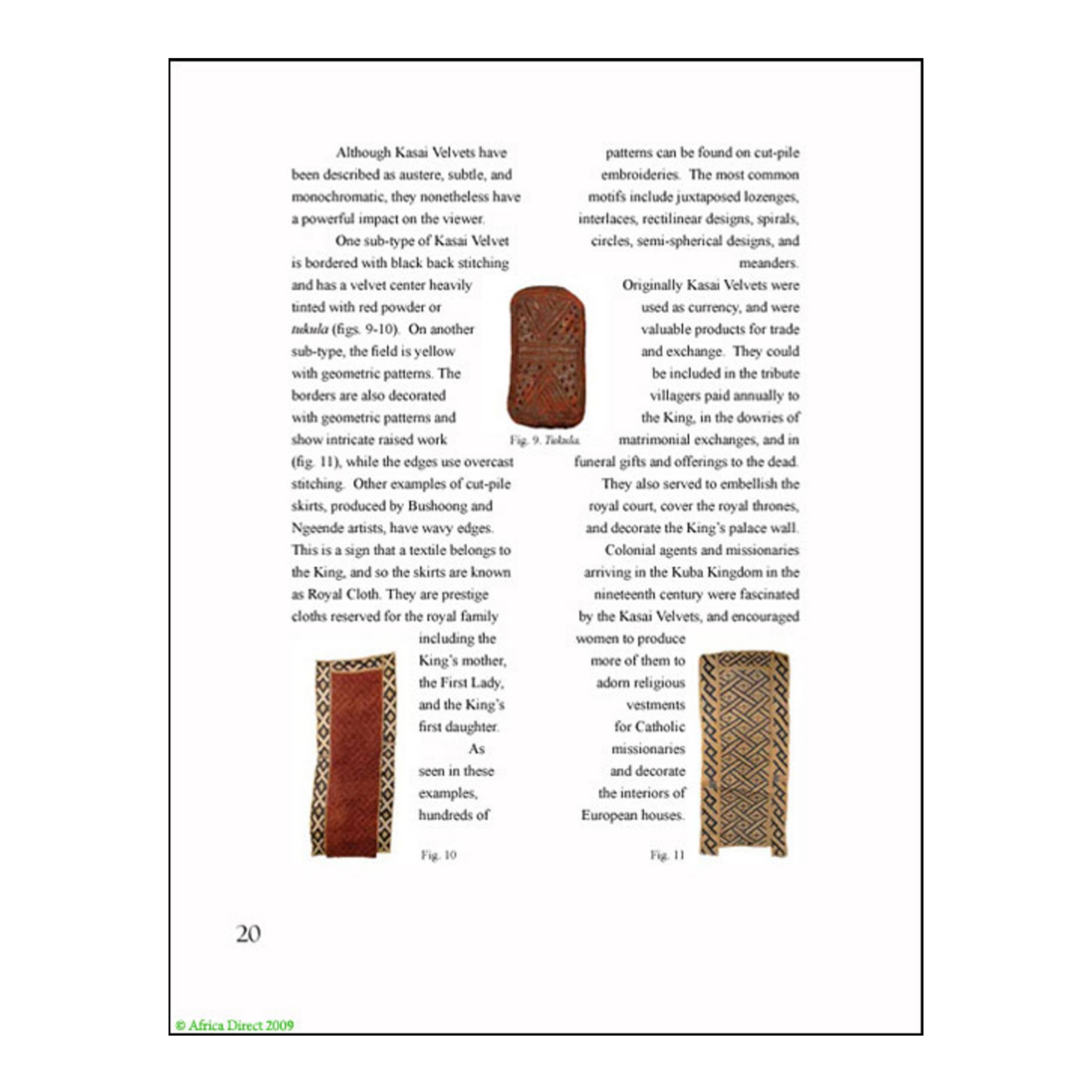 Africa Direct - Wholesale Display Book - Kuba Textiles & Design Book3