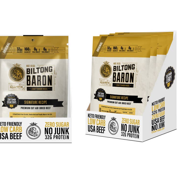 Biltong Baron Display Case for wholesale by Biltong Baron