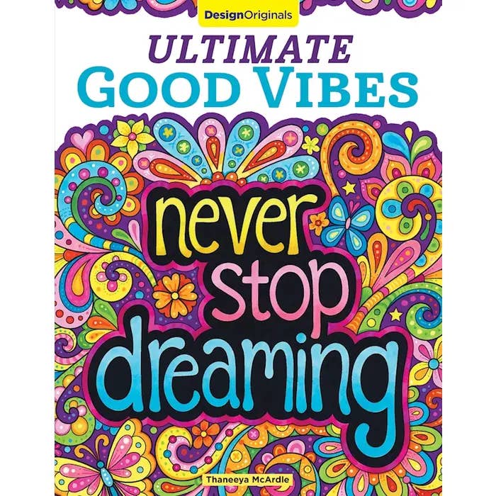 Coloring Book - Ultimate Good Vibes for wholesale by Wellspring