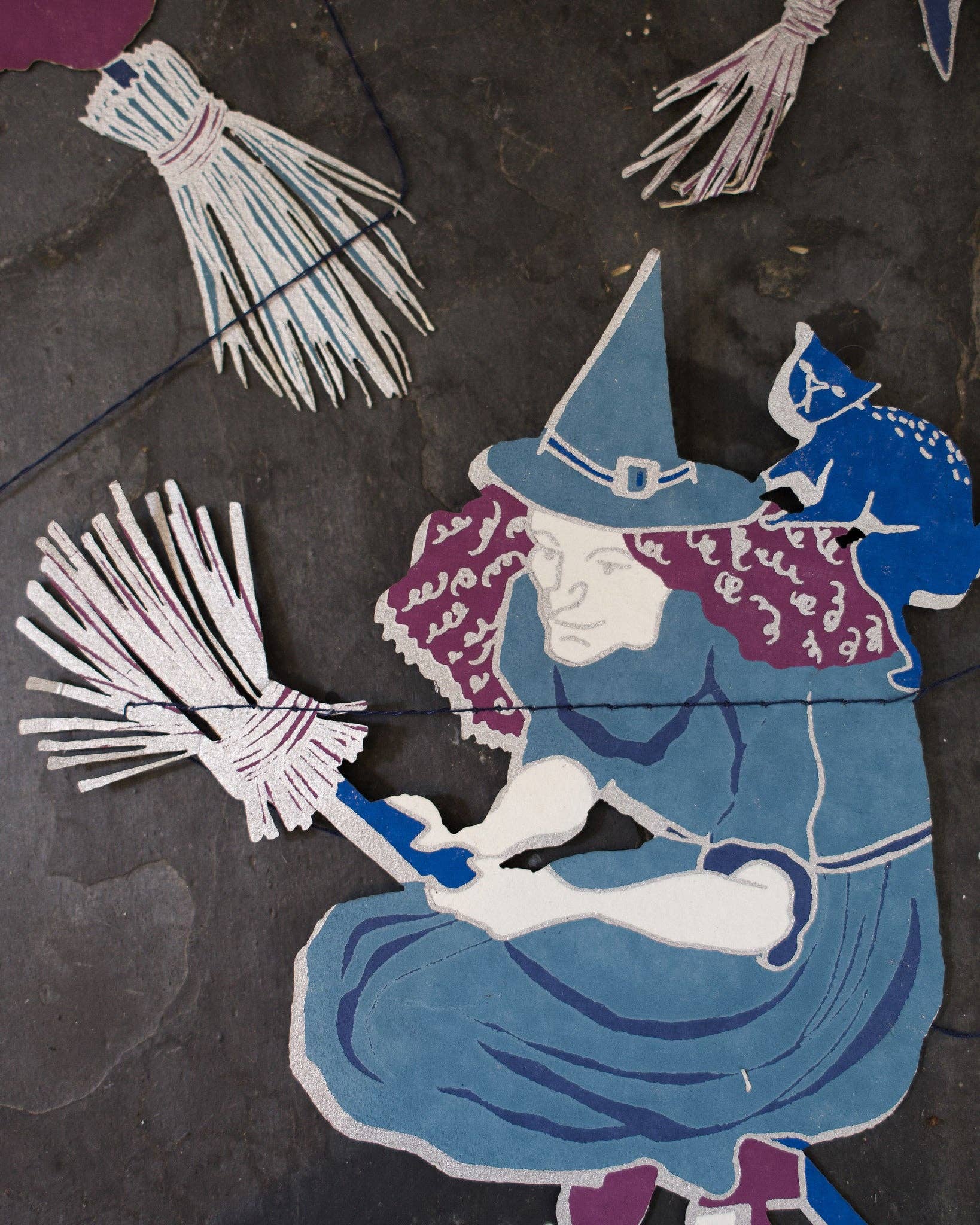 East End Press – wholesale Bunting/Krans – Wicked Witches sydd girlang5