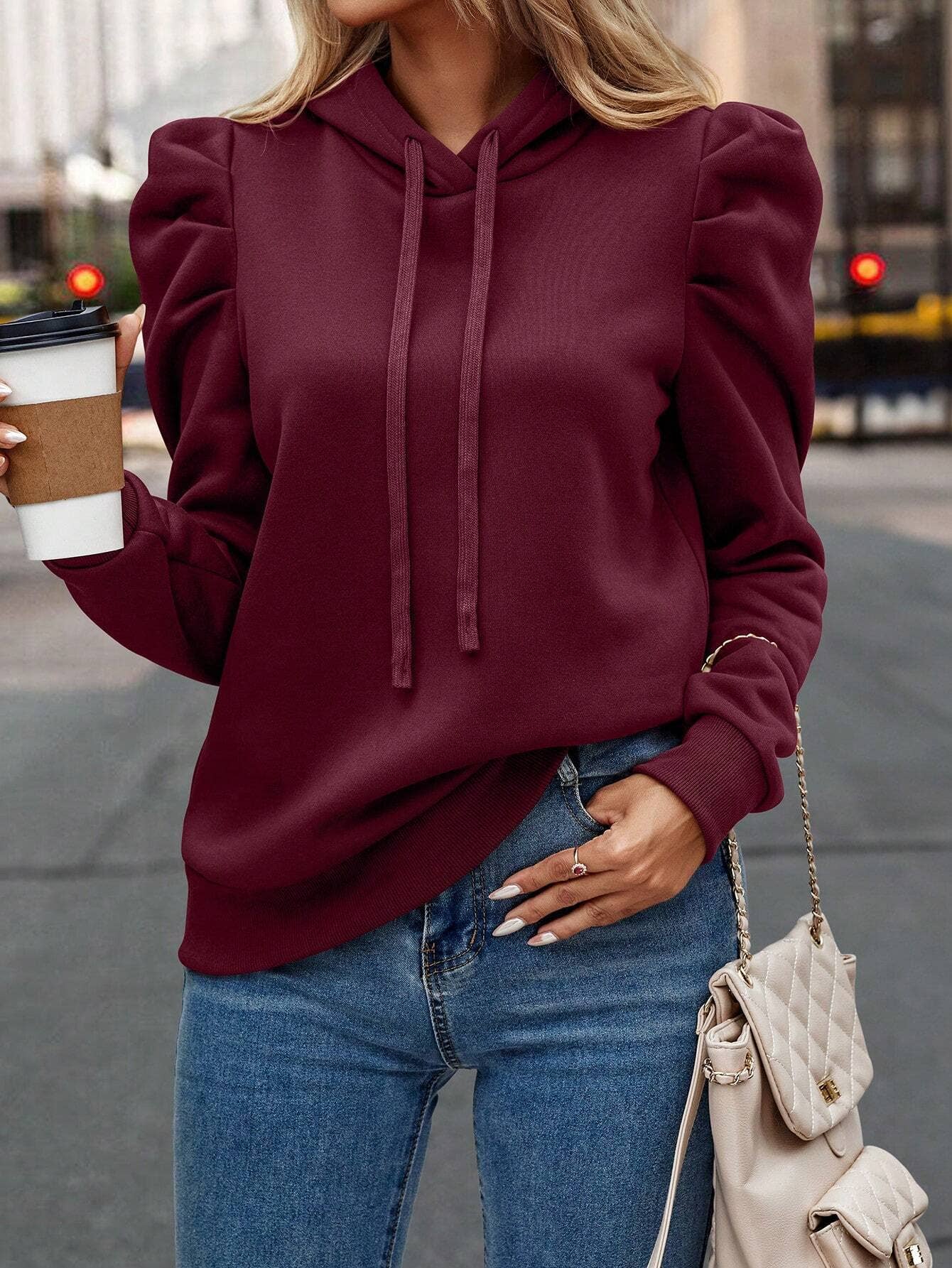 Lily Clothing - Wholesale Hoodie - Women's - Fashionable hooded long sleeve casual sweatshirt20