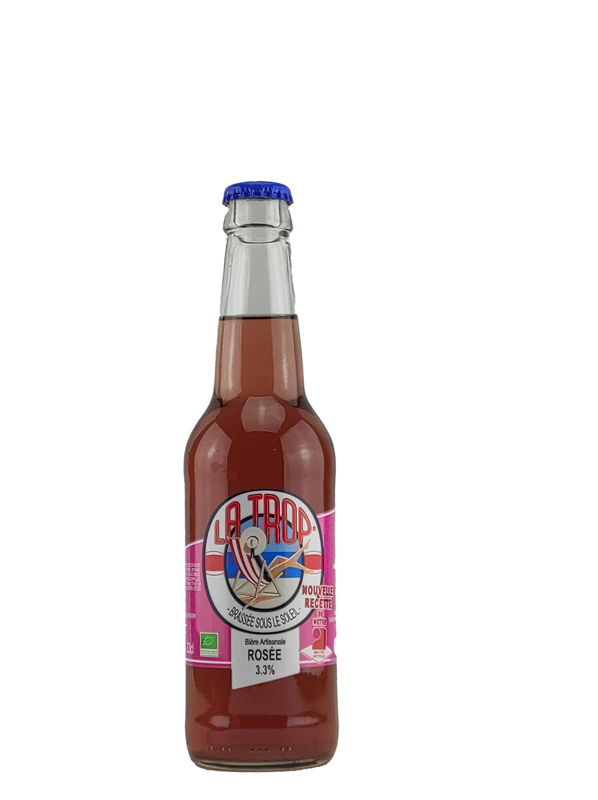 Brasserie Artisanale Carteron - Wholesale Beer - LA TROP Provence Rosée craft beer 4.4% 33cl2