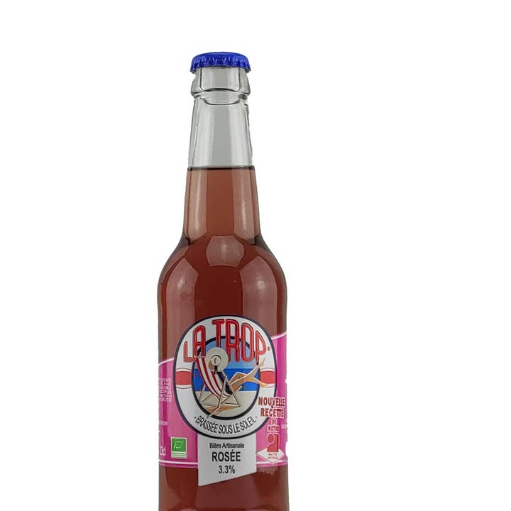 Brasserie Artisanale Carteron - Wholesale Beer - LA TROP Provence Rosée craft beer 4.4% 33cl2