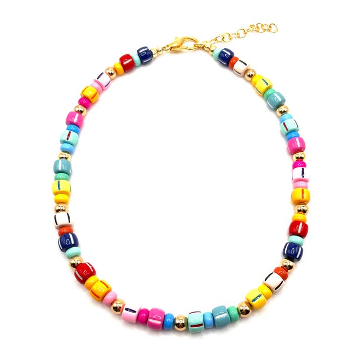 Frukt tallrik halsband för wholesale av The Color Stack,LLC.