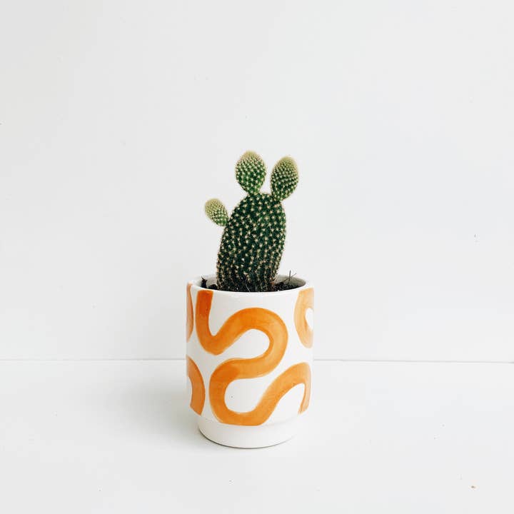 Luna Reece Ceramics - Wholesale Plant Pot - Squiggle Pots1