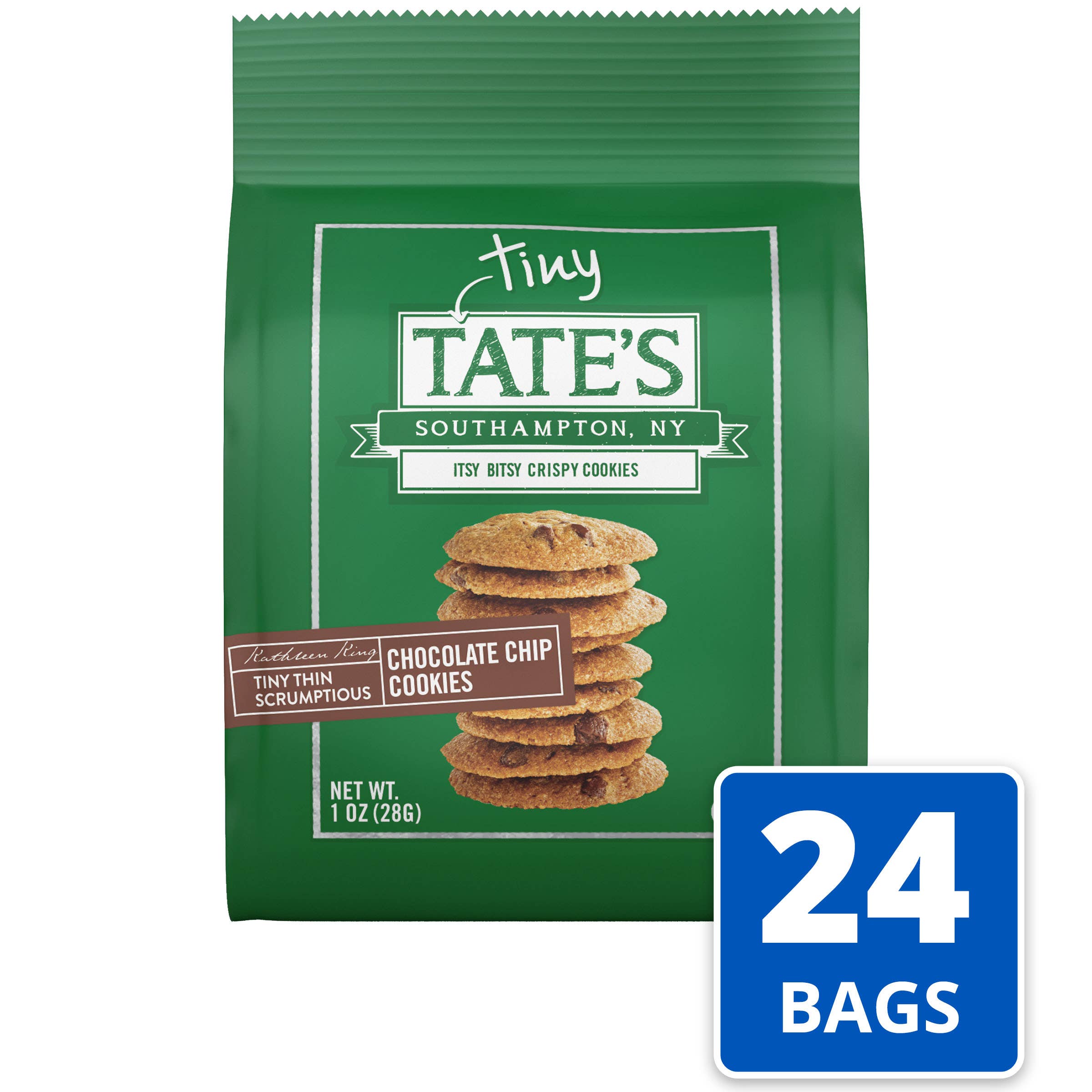 Tate's Bake Shop - Wholesale Cookie - Tiny Tate's Chocolate Chip Cookies | 1oz | 24 Count2