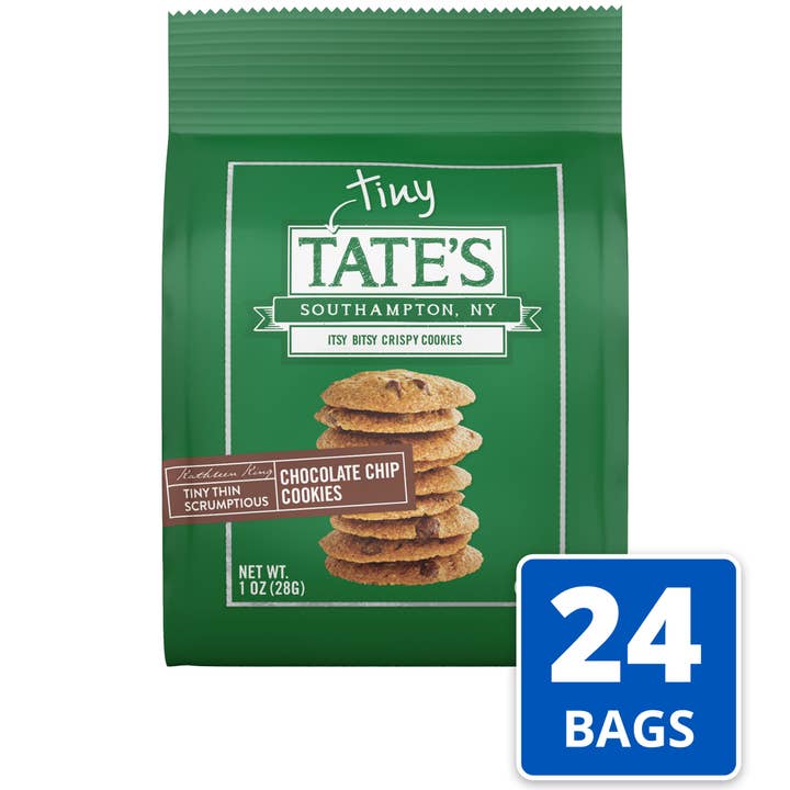 Tate's Bake Shop - Wholesale Cookie - Tiny Tate's Chocolate Chip Cookies | 1oz | 24 Count2