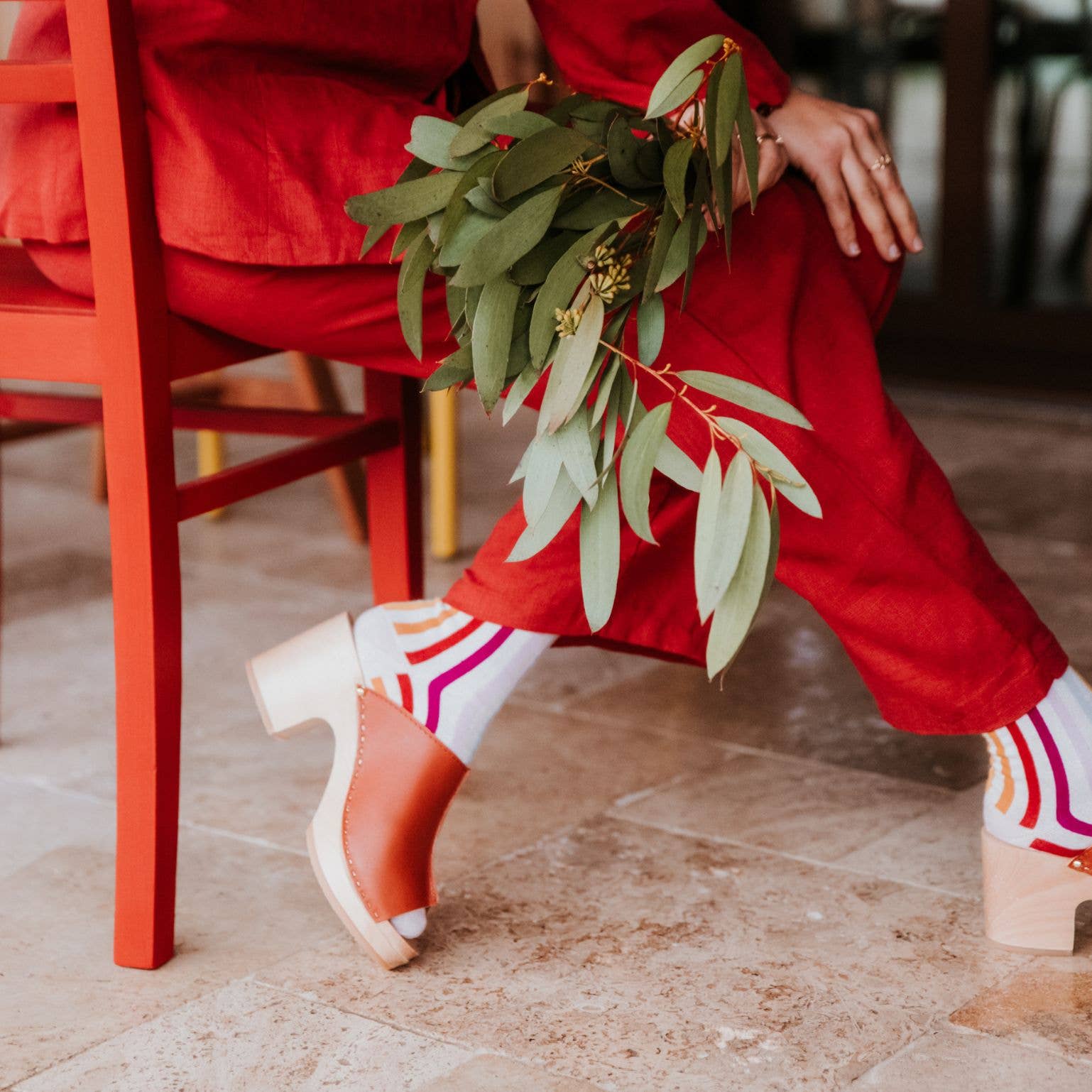 Maison Causettes - Wholesale Socks - Women's - Women's cotton lurex socks - Josette la Colorée1