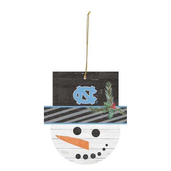 Snowman Ornament North Carolina Chapel Hill Tar Heels for wholesale by KH Sports Fan