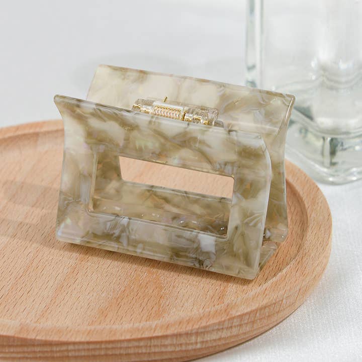 TheDivaSoap - Vendita all'ingrosso Fermaglio per capelli - Donna - Pinza per capelli intagliata a forma di tartaruga marmorizzata7