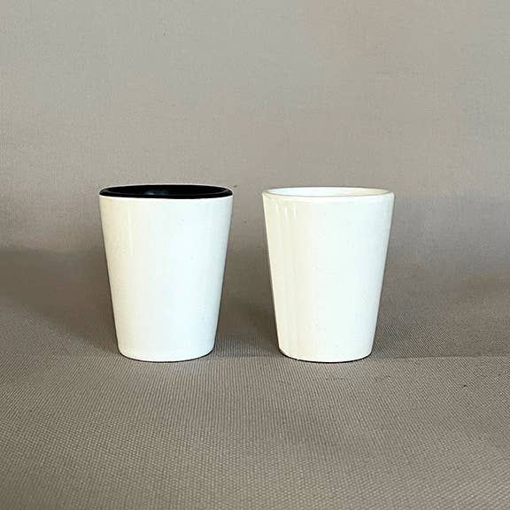 B.Berish - Wholesale Shot Glass - Ceramic Shot Glass Custom Print - 1.5oz Great Bar Accessory3