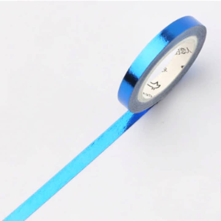 Journal Junkies - Vendita all'ingrosso Nastro washi - Colori Metallici | Nastro Washi Sottile8