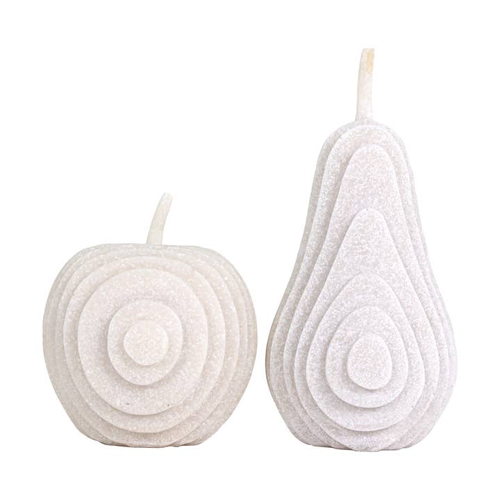 Kavana Decor by The Import Collection - Wholesale Decorative Figurine - Harvest White Quartz Sand Statuaries -Set 2