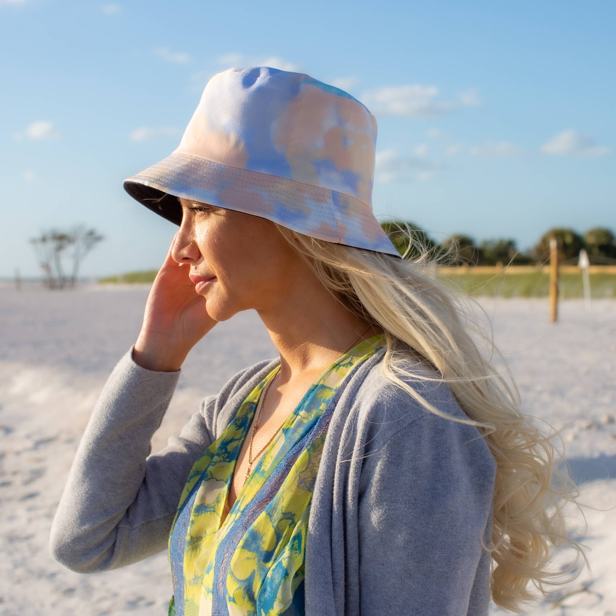 Lelaffet - Wholesale Bucket Hat - Women's - TIE DYE BUCKET HAT women Summer hat Sun hat women cotton9