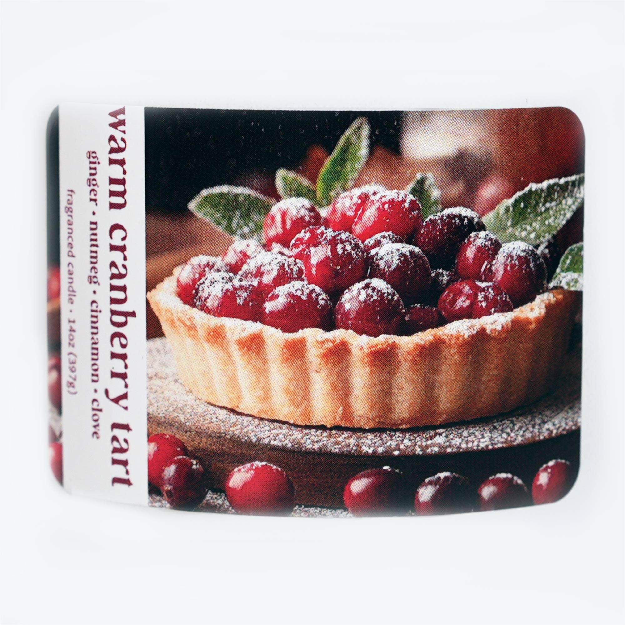 MVP Group International INC - Wholesale Jar/Filled Candle - Warm Cranberry Tart 3-Wick Jar Candle, Soy Blend Wax, 14oz4