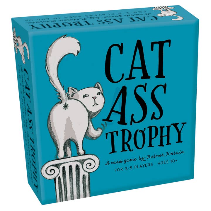Outset Games and Cobble Hill Puzzles - Wholesale Card Game - Cat Ass Trophy 🐈🐾 – Be a Cat. Break Stuff. Earn the Glory.