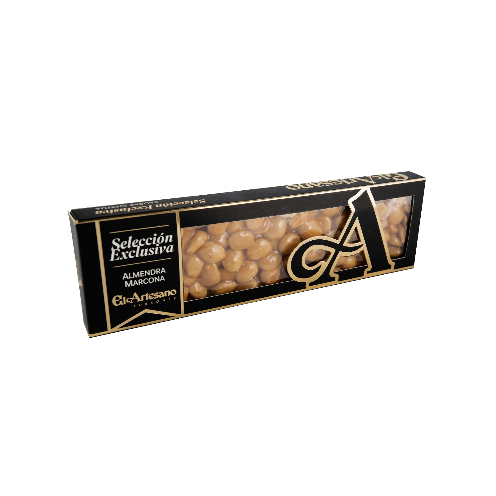 El Artesano - Wholesale Nougat - Marcona Crystal Nougat 62% -Hand Molded-0