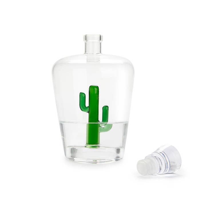 Balvi - Vendita all'ingrosso Dispenser per liquori - Bottiglia per liquore,Cactus,1L,verde,vetro3