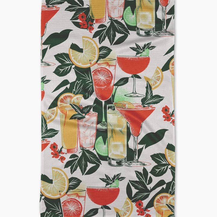 Geometry - Wholesale Tea Towel - Summer Refreshments Tea Towel