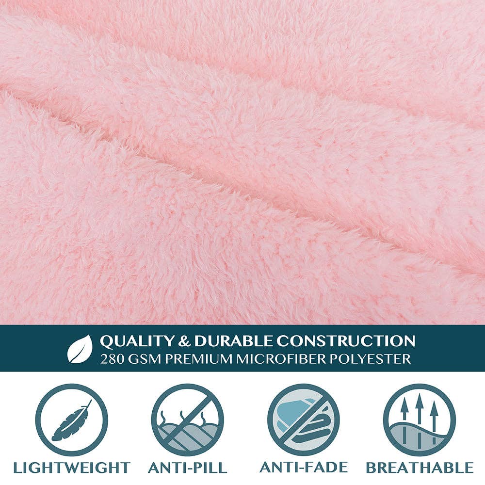 Pavilia - Wholesale Throw Blanket - Sherpa Fluffy Blanket with Sleeves31