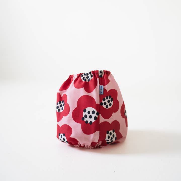 Lou and co. - Wholesale Pet Snood - Dog - Dog Snood Red Flowers1