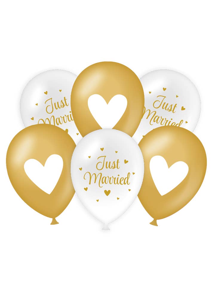 Party balloons - Just married for wholesale by PD Party