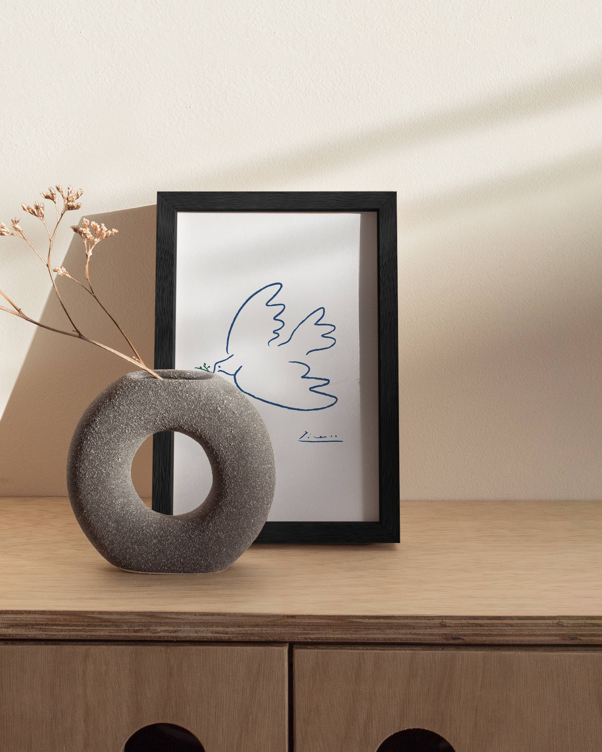 Haus and Hues – Moldura por atacado – Moldura preta sólida de carvalho13