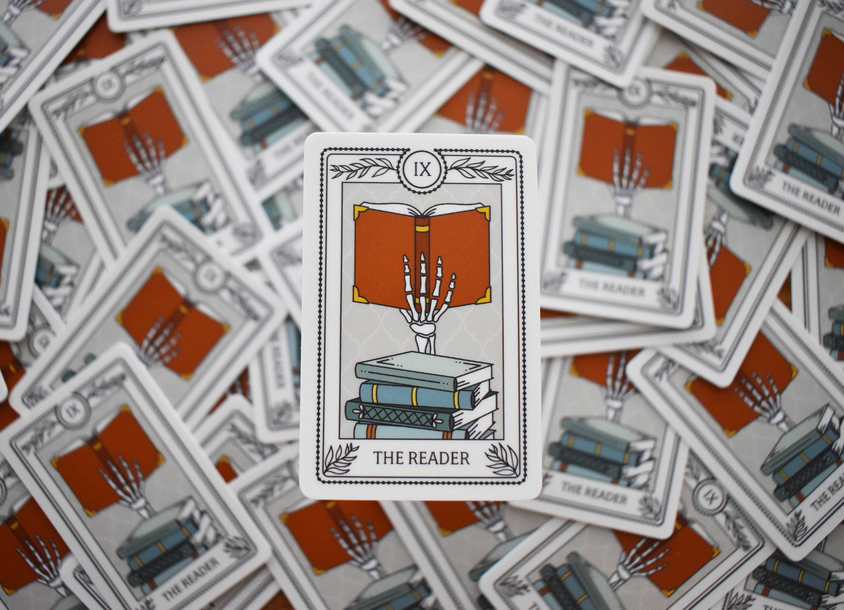Wild North Co - Wholesale Sticker - The Reader Tarot Card Sticker3