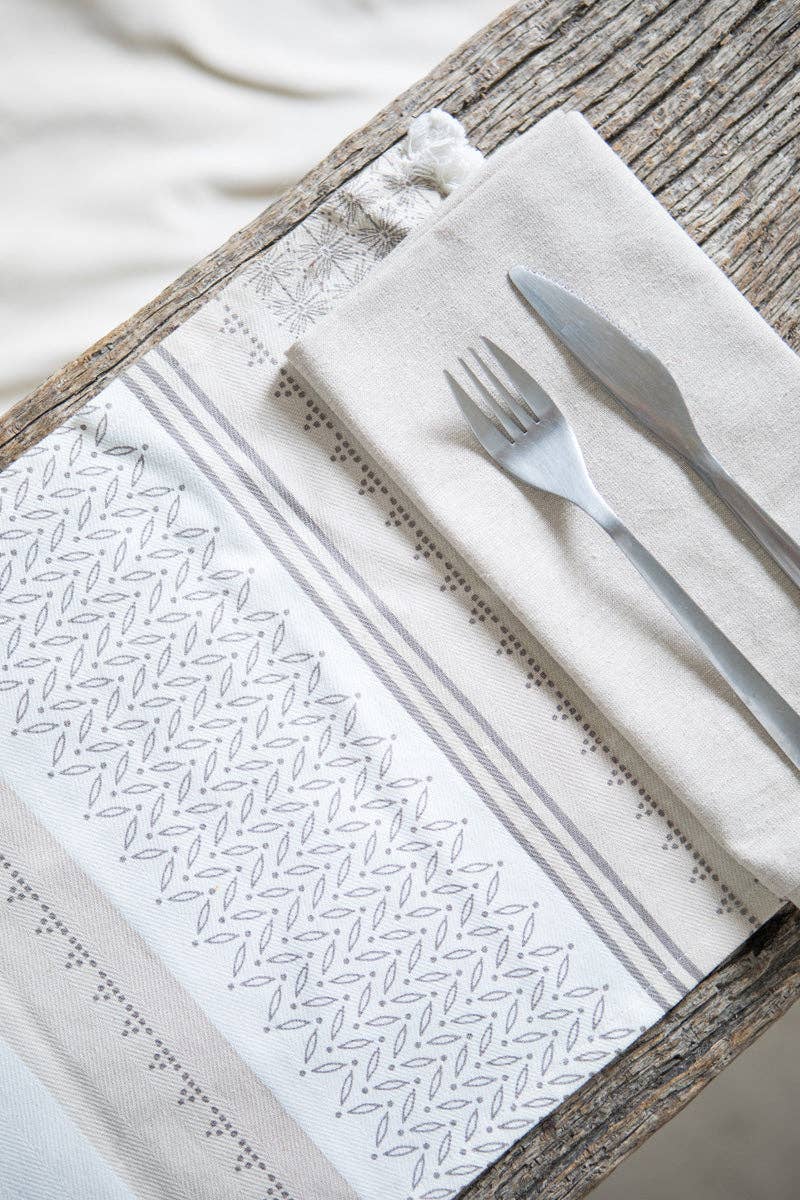 Kapda Casa - Wholesale Tablecloth - Arena Manteles Individuales | 6 Servilletas | Juego de Comedor |33x48cm3