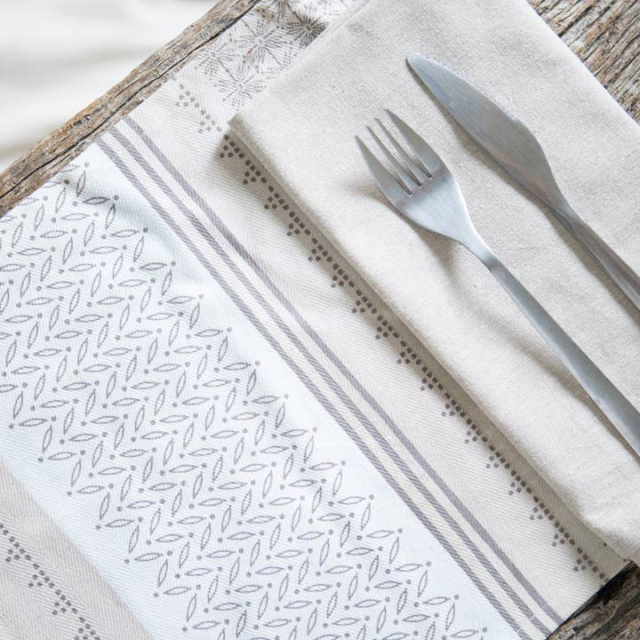 Kapda Casa - Wholesale Tablecloth - Arena Manteles Individuales | 6 Servilletas | Juego de Comedor |33x48cm3