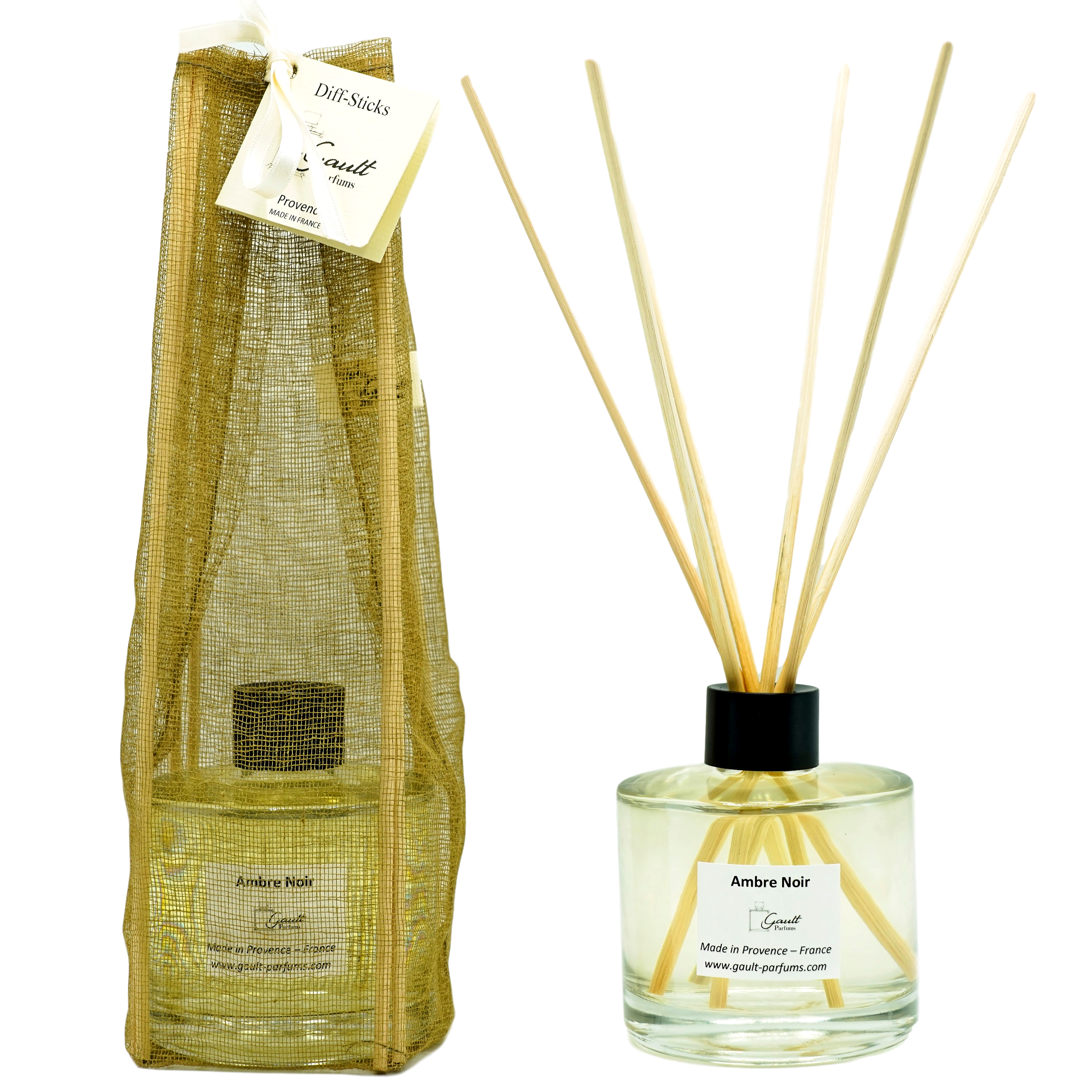 GAULT PARFUMS - Vendita all&#x27;ingrosso Diffusori a lamella - Diffusore a lamella ambrata nera 200ml2