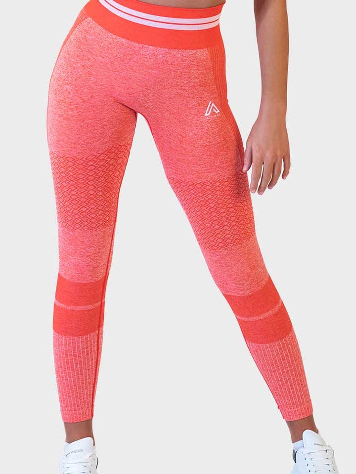 Legging Rot für den Großhandel von Active Fit Gymwear
