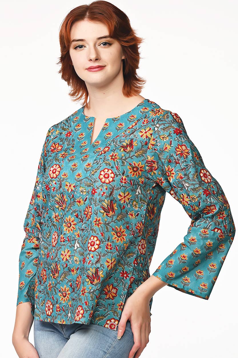 Sevya Handmade - Wholesale Tunic - Women's - Devani Block Print Tunics3