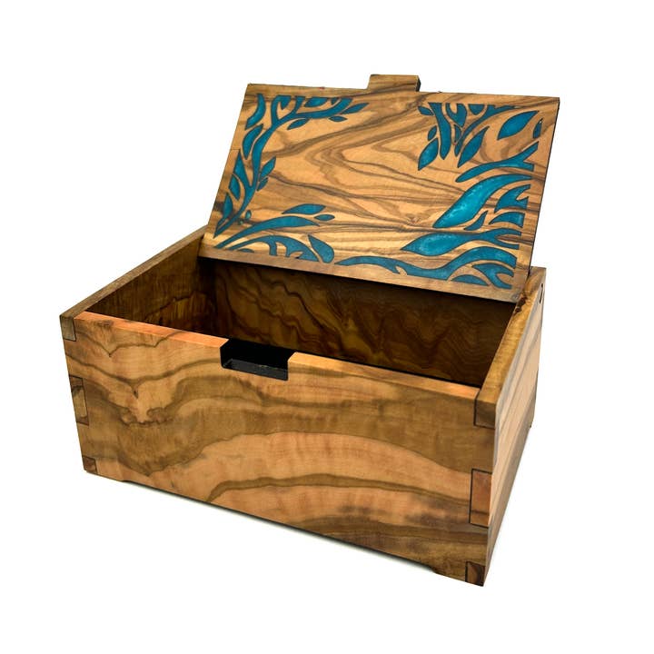 Natural OliveWood – wholesale Smyckeskrin och organisatörer – Olivträ och harts smyckeskrin1