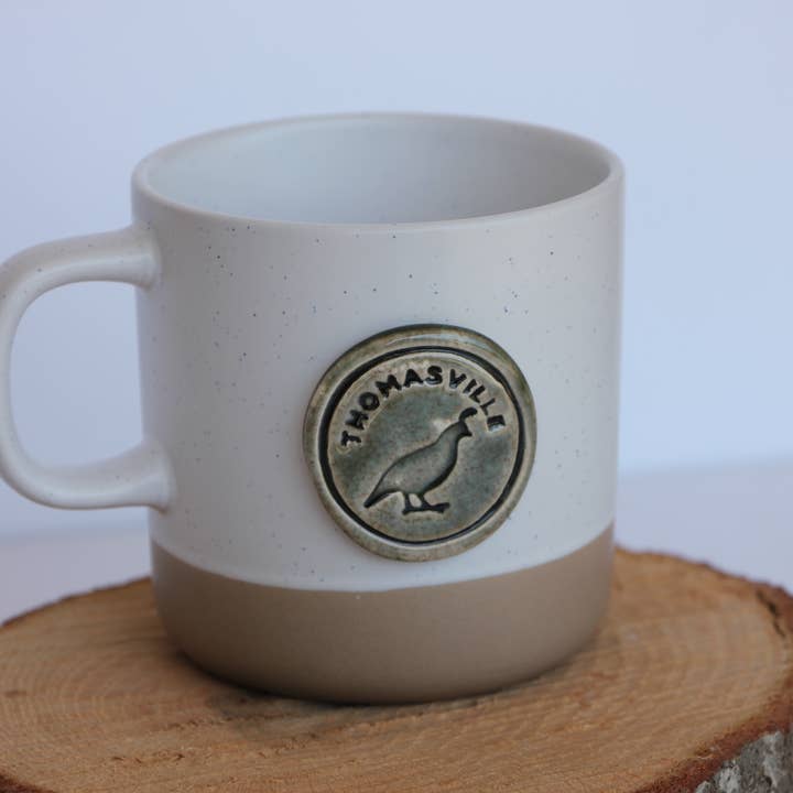 Prodigal Pottery - Wholesale Coffee Mug - Custom Logo Mug: Cabin Style (10 oz)
