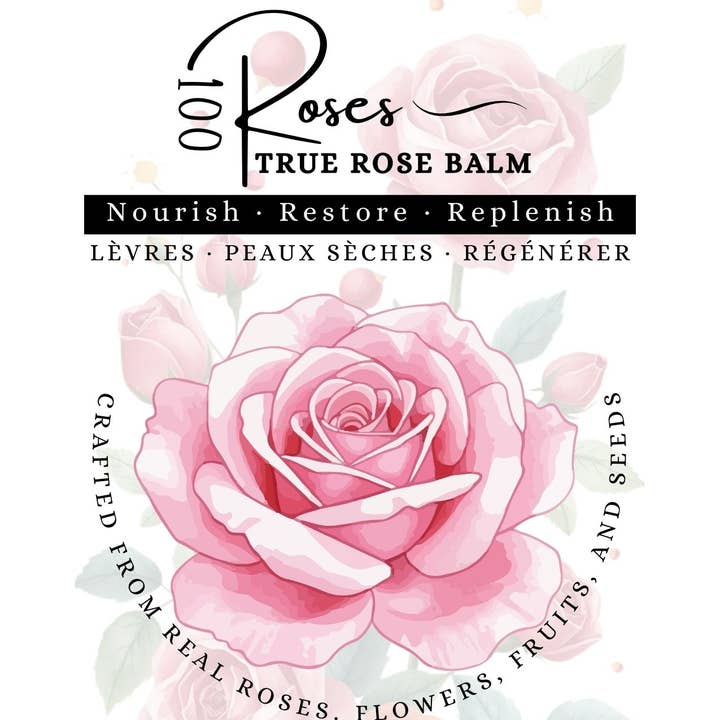 Blooming Wild Botanicals - Wholesale Healing Salve/Balm/Cream - 100 Roses True Rose Balm | Gold Tin 0