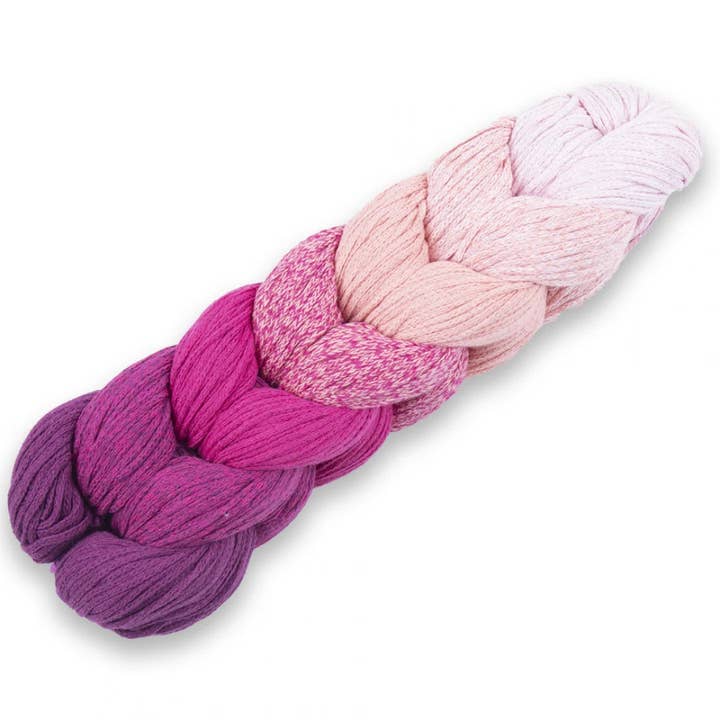 Loop'ncraft - Wholesale Garen - Loopncraft Braidy Ombre Gevlochten Haakkatoen, Gevlochten Garen1
