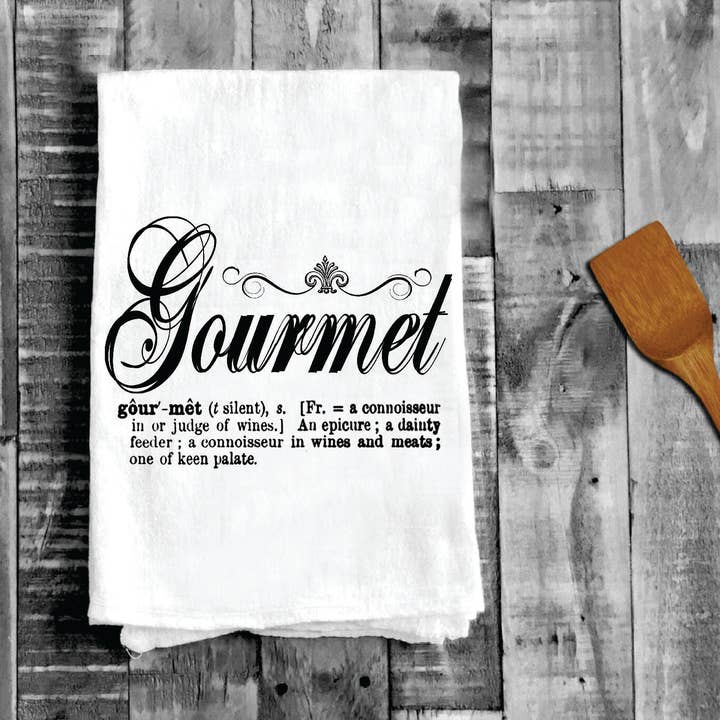 French , Gourmet, Cotton Tea Towels for wholesale by Avery Lane Gifts