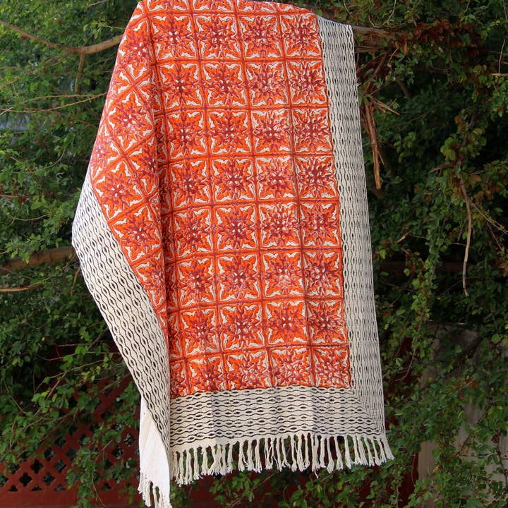Bhawana Handicrafts - Wholesale Throw blanket - Hand Loomed Bohemian Hippie Ethnic Mud Cloth Cotton Throw0