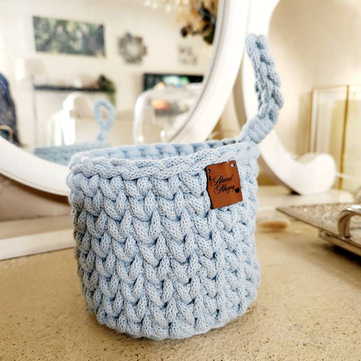 Naturalmarjory – Großhandel Korb – Hängender Aufbewahrungskorb aus Häkelarbeit8