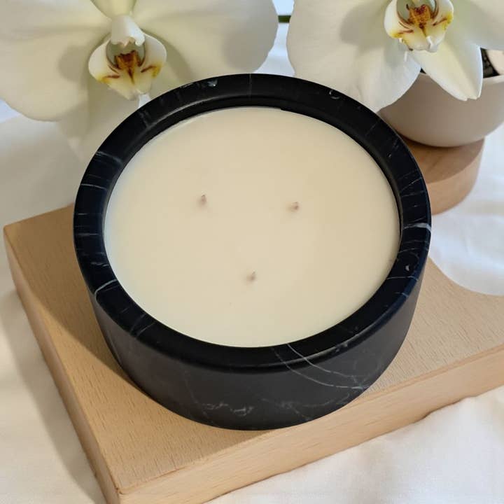 Grand Bassa Candle Co. - Wholesale Jar/Filled Candle - Fireside Fête  Ceramic  Candle 0
