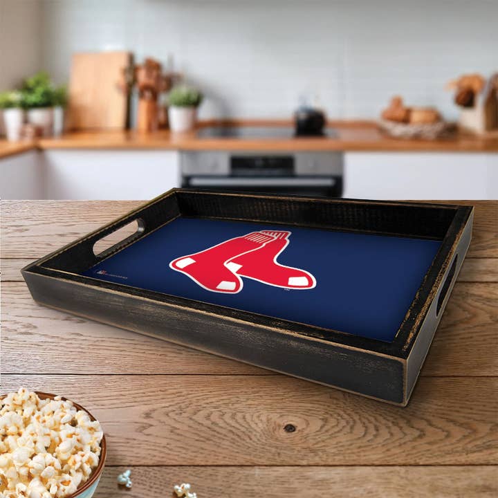 Tabuleiro de Servir Brightline MLB Boston Red Sox Logo por atacado de Fan Creations