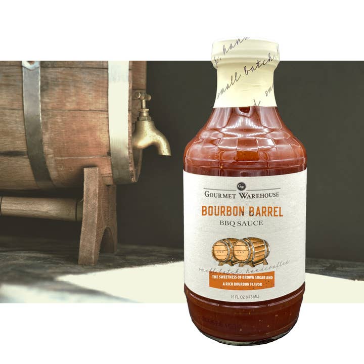 Gourmet Warehouse Brands - Wholesale BBQ Sauce - Gourmet Warehouse Bourbon Barrel BBQ Sauce4