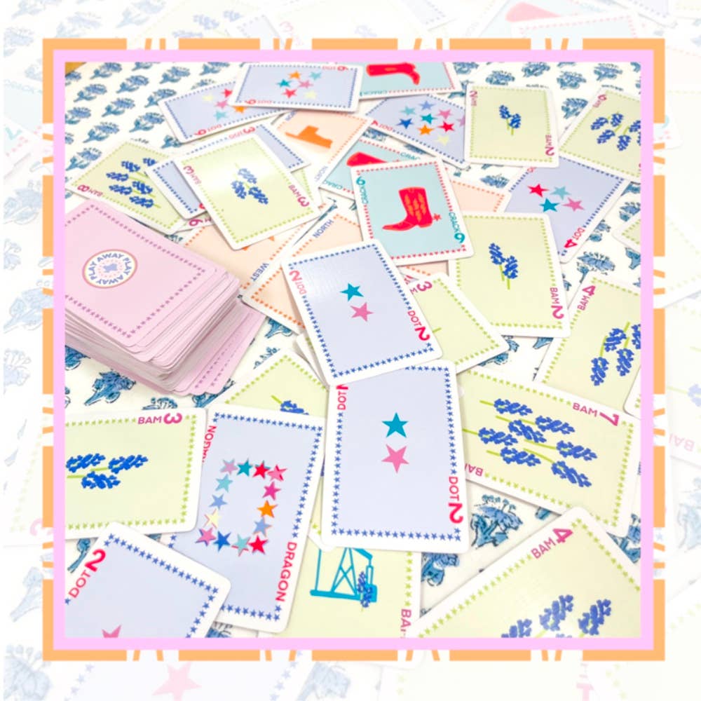 Play Away Cards - Wholesale Playing Cards - Play Away Mahjong - Texas Playing Card Deck3