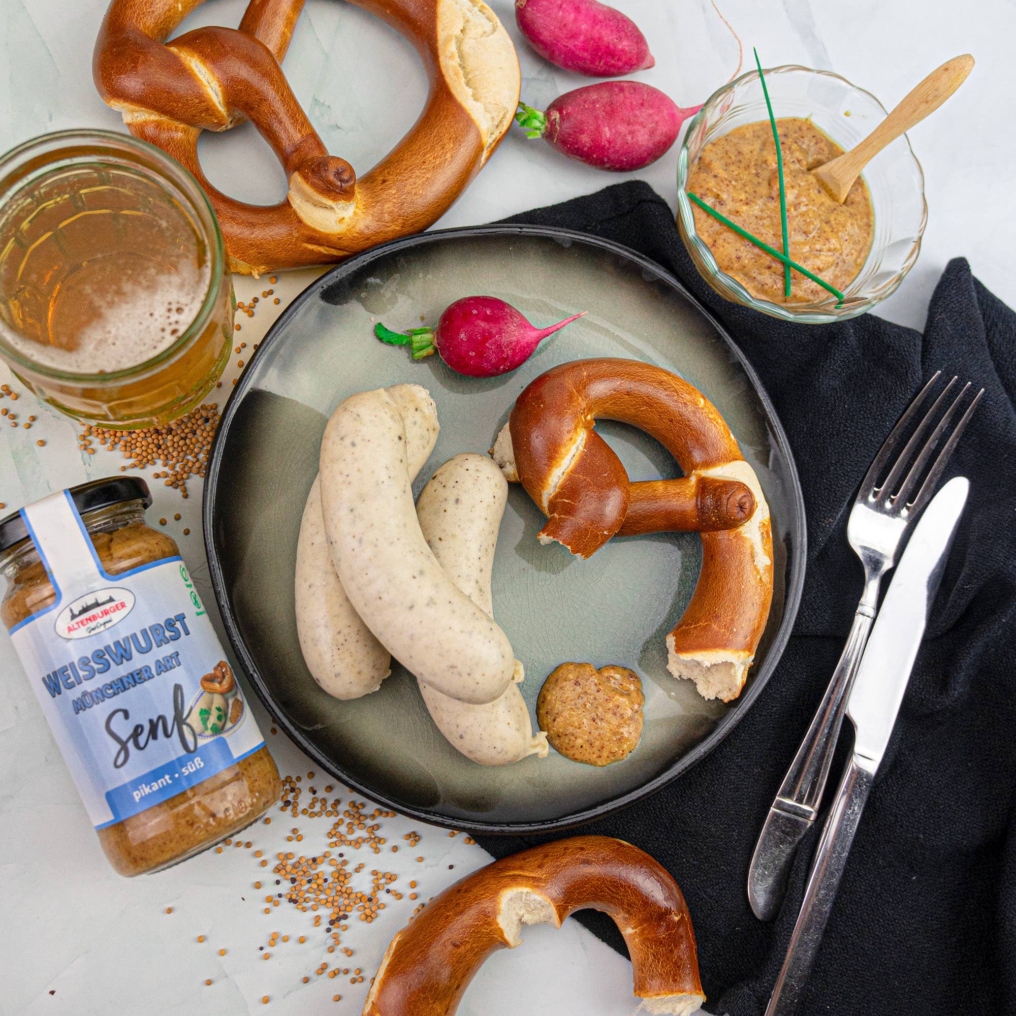 Altenburger Senf & Feinkost GmbH & Co. KG – Großhandel Senf – Weißwurst Senf |  Münchner Art - süß2